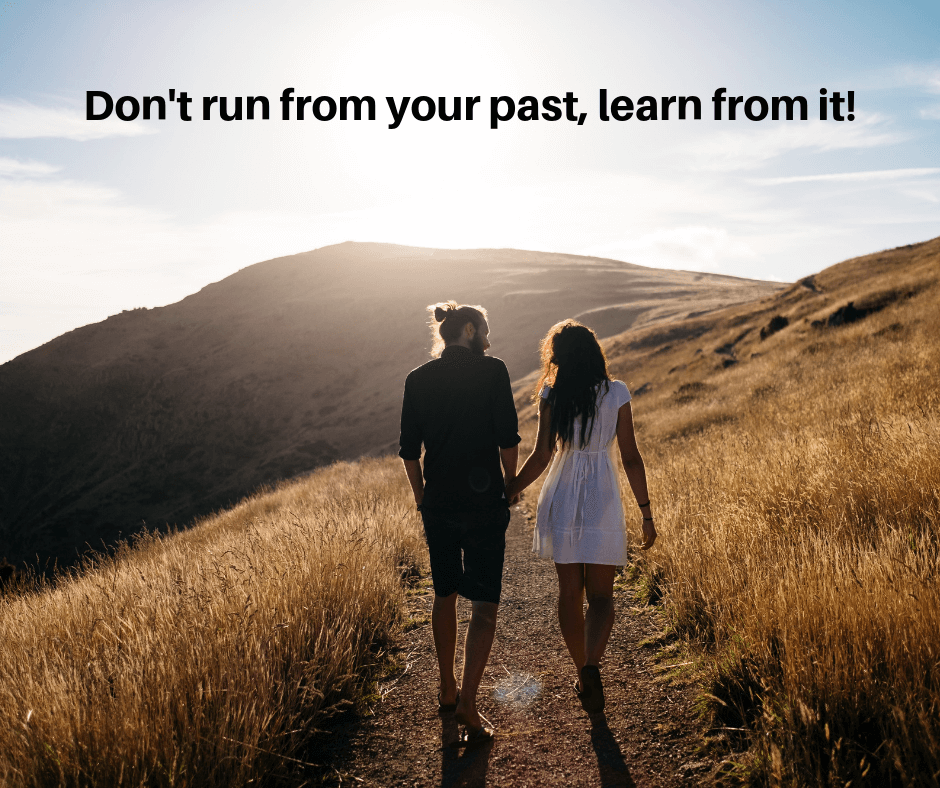 Let go of the past, and move forward. 